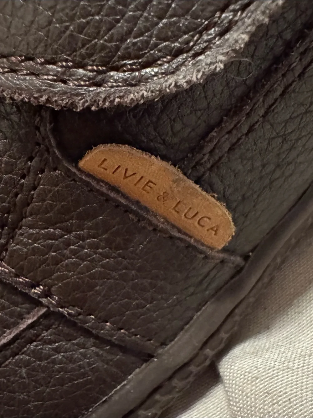 Livie & Luca Maverick brown Leather School Uniform Loafers Toddler 9